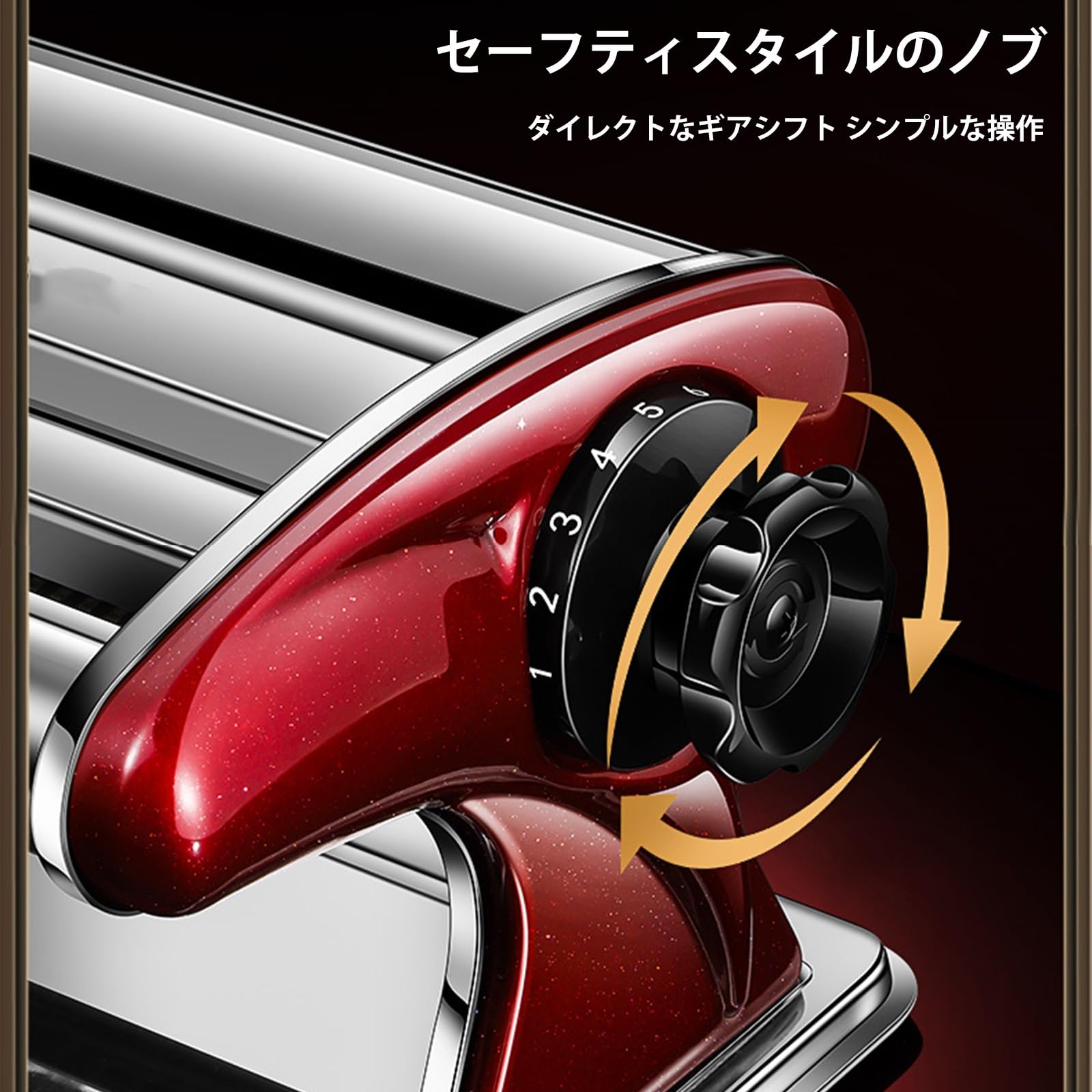 Amazon｜XADBDM 業務用製麺機 パスタマシン 1~4カッター付属（9mm/4mm
